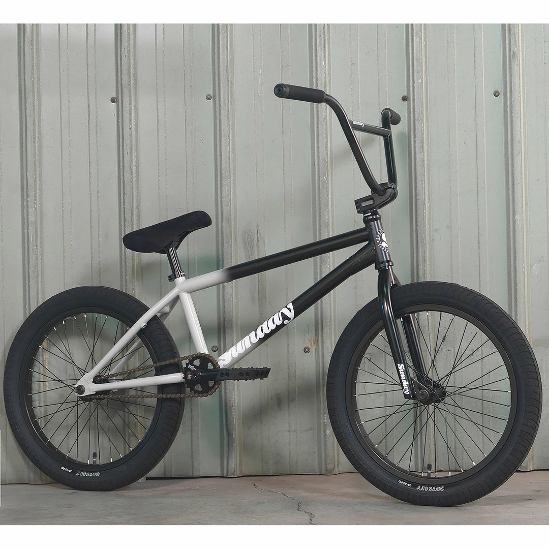 Sunday Forecaster LHD 21"TT BMX Freestyle Bike-Matte Black/Gray Fade 1 Sunday Forecaster LHD 21"TT BMX Freestyle Bike-Matte Black/Gray Fade