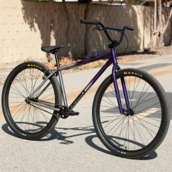 Sunday High-C 29" BMX Freestyle Bike-Gloss Translucent Purple/Raw Fade
