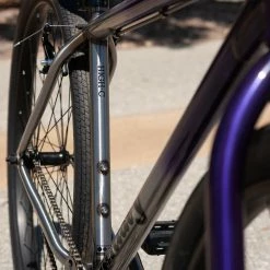 Sunday High-C 29" BMX Freestyle Bike-Gloss Translucent Purple/Raw Fade 18 Sunday High-C 29