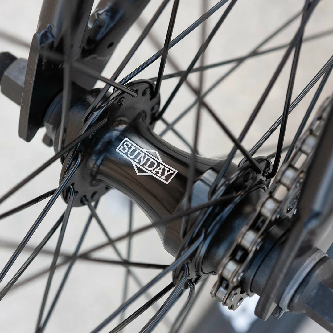 BIKES Sunday Model C 24" BMX Freestyle Bike-Matte Black 12 BIKES Sunday Model C 24" BMX Freestyle Bike-Matte Black