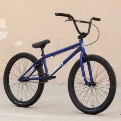 Sunday Model C 24" BMX Freestyle Bike-Matte Translucent Blue