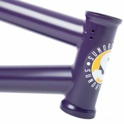 FRAMES Sunday Nightshift BMX Frame-Midnight Purple