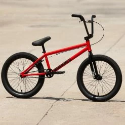 BIKES Sunday Primer 16" BMX Freestyle Bike-Matte Fire Engine Red