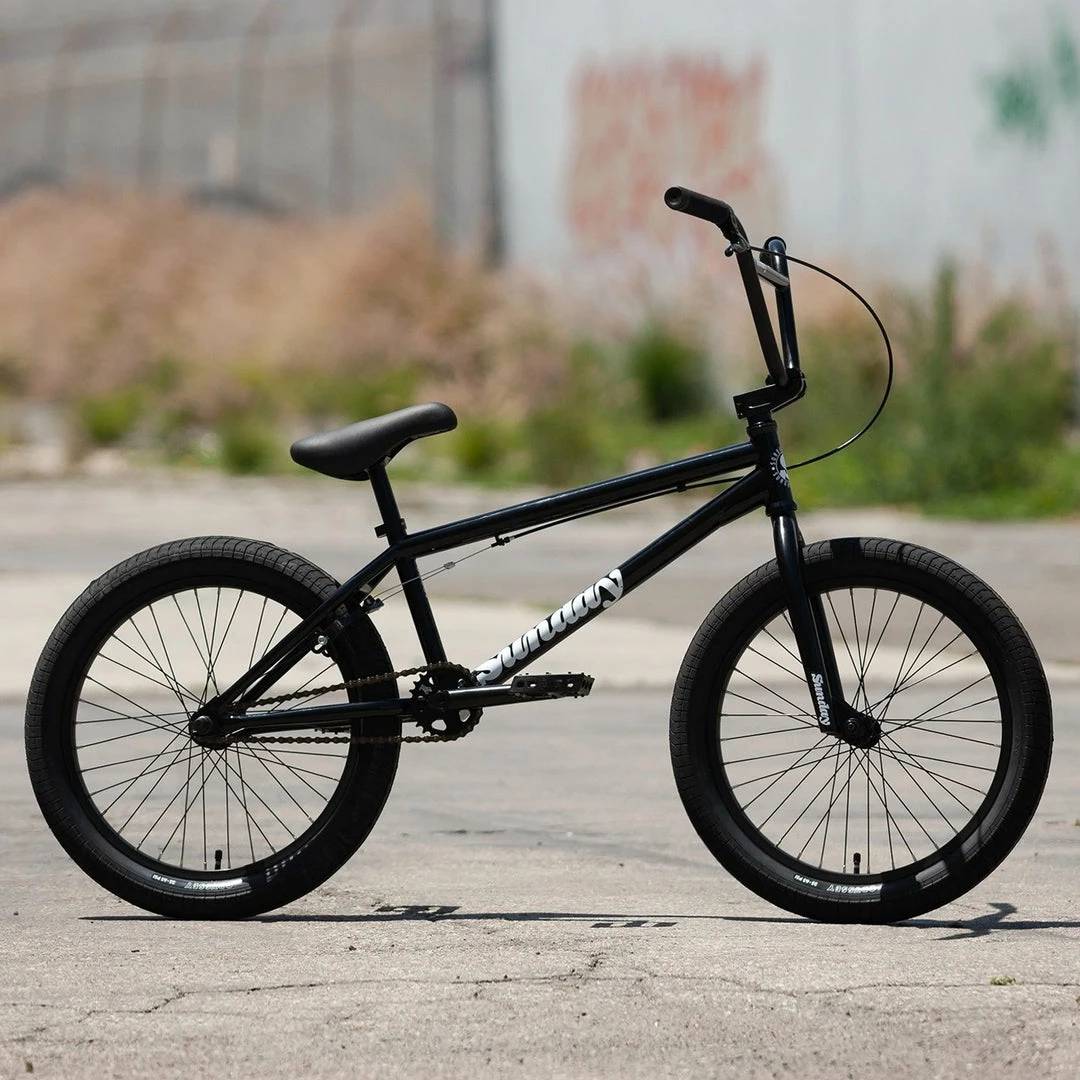 Sunday Scout 20.75"TT BMX Freestyle Bike-Gloss Black 2 Sunday Scout 20.75"TT BMX Freestyle Bike-Gloss Black