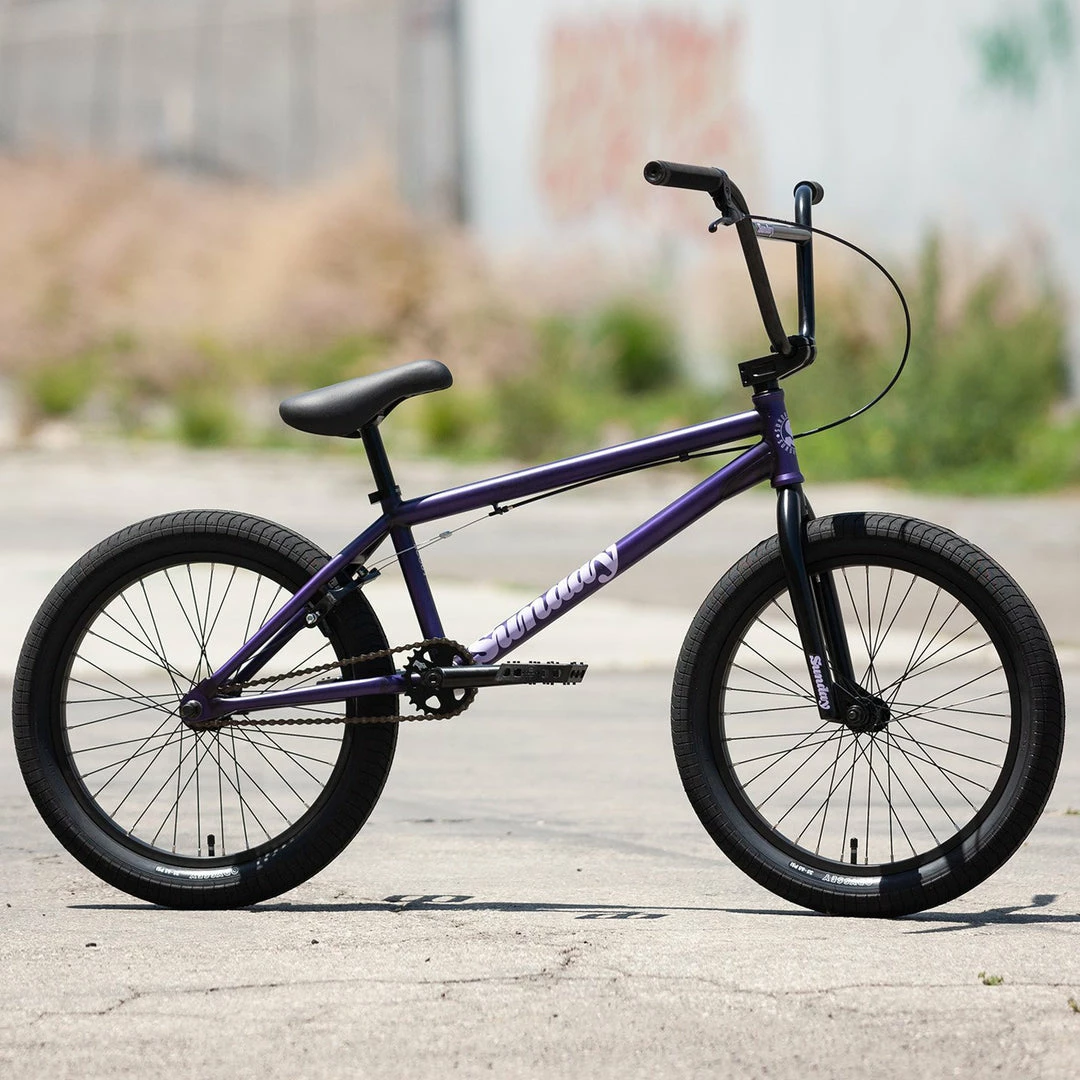 Sunday Scout 20.75"TT BMX Freestyle Bike-Matte Translucent Purple 3 Sunday Scout 20.75"TT BMX Freestyle Bike-Matte Translucent Purple