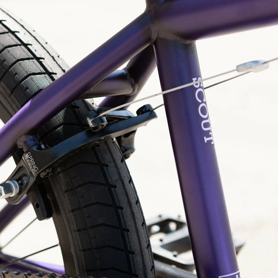 Sunday Scout 20.75"TT BMX Freestyle Bike-Matte Translucent Purple 8 Sunday Scout 20.75"TT BMX Freestyle Bike-Matte Translucent Purple