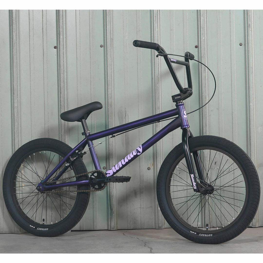 Sunday Scout 20.75"TT BMX Freestyle Bike-Matte Translucent Purple 1 Sunday Scout 20.75"TT BMX Freestyle Bike-Matte Translucent Purple
