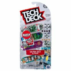 Tech Deck Ultra DLX Fingerboard-4 Pack Toys