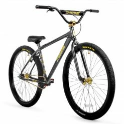 FREESTYLE BIKES Throne Cycles The Goon 29" BMX Freestyle Bike-Graphite Oro