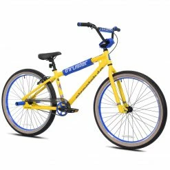 FREESTYLE BIKES Thruster Street Style 26" BMX Freestyle Bike-Satin Yellow