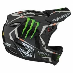 Troy Lee Designs D4 Carbon MIPS Monster Fairclough-Black PROTECTIVE GEAR