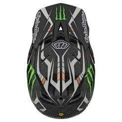 Troy Lee Designs D4 Carbon MIPS Monster Fairclough-Black PROTECTIVE GEAR