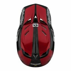 PROTECTIVE GEAR Troy Lee Designs D4 Carbon MIPS Corsa Sram Helmet-Red