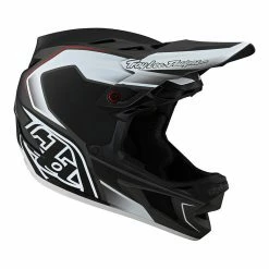 Troy Lee Designs D4 Composite MIPS Exile Helmet-Black PROTECTIVE GEAR