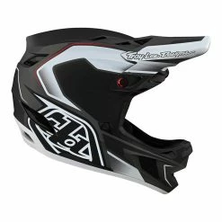 Troy Lee Designs D4 Composite MIPS Exile Helmet-Black PROTECTIVE GEAR