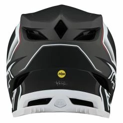 Troy Lee Designs D4 Composite MIPS Exile Helmet-Black PROTECTIVE GEAR