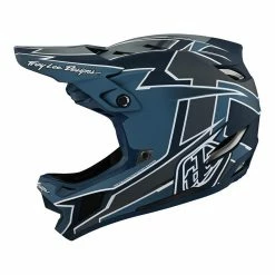 PROTECTIVE GEAR Troy Lee Designs D4 Composite MIPS Graph Helmet-Marine