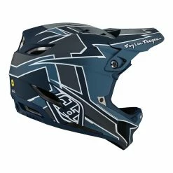PROTECTIVE GEAR Troy Lee Designs D4 Composite MIPS Graph Helmet-Marine
