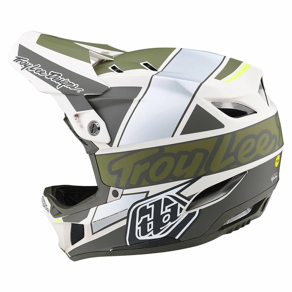 Troy Lee Designs D4 Composite Team BMX Helmet-Military 3 Troy Lee Designs D4 Composite Team BMX Helmet-Military