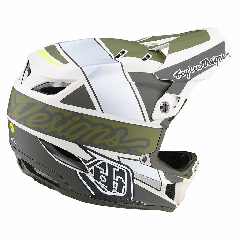 Troy Lee Designs D4 Composite Team BMX Helmet-Military 5 Troy Lee Designs D4 Composite Team BMX Helmet-Military