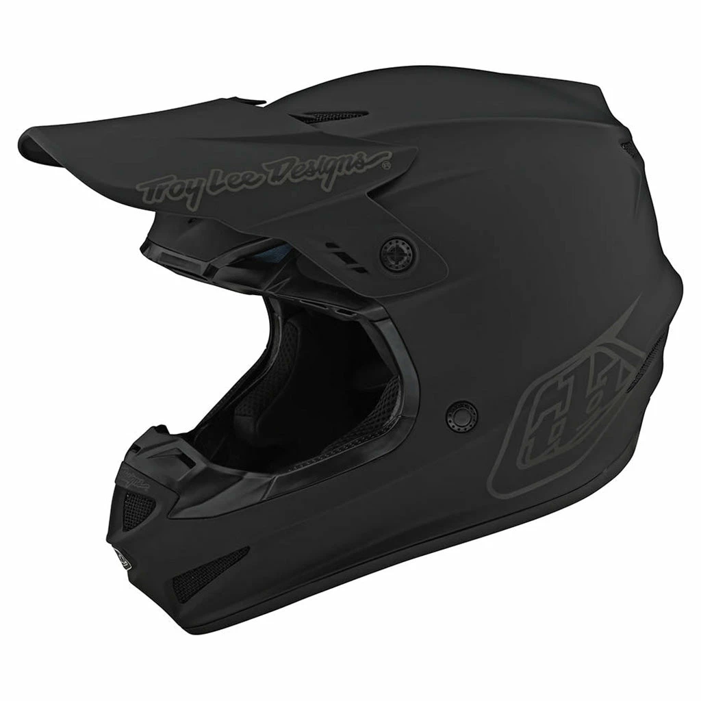 Troy Lee Designs GP Mono Helmet-Black 1 Troy Lee Designs GP Mono Helmet-Black