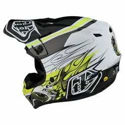 Troy Lee Designs SE4 Skooly Helmet-Black/Yellow PROTECTIVE GEAR 10 Troy Lee Designs SE4 Skooly Helmet-Black/Yellow PROTECTIVE GEAR