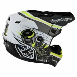 Troy Lee Designs SE4 Skooly Helmet-Black/Yellow PROTECTIVE GEAR 12 Troy Lee Designs SE4 Skooly Helmet-Black/Yellow PROTECTIVE GEAR
