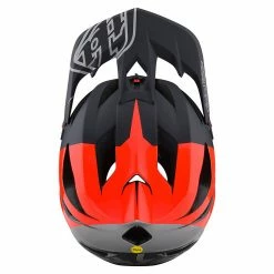 Troy Lee Designs Stage MIPS Nova BMX Helmet-Glo Red PROTECTIVE GEAR