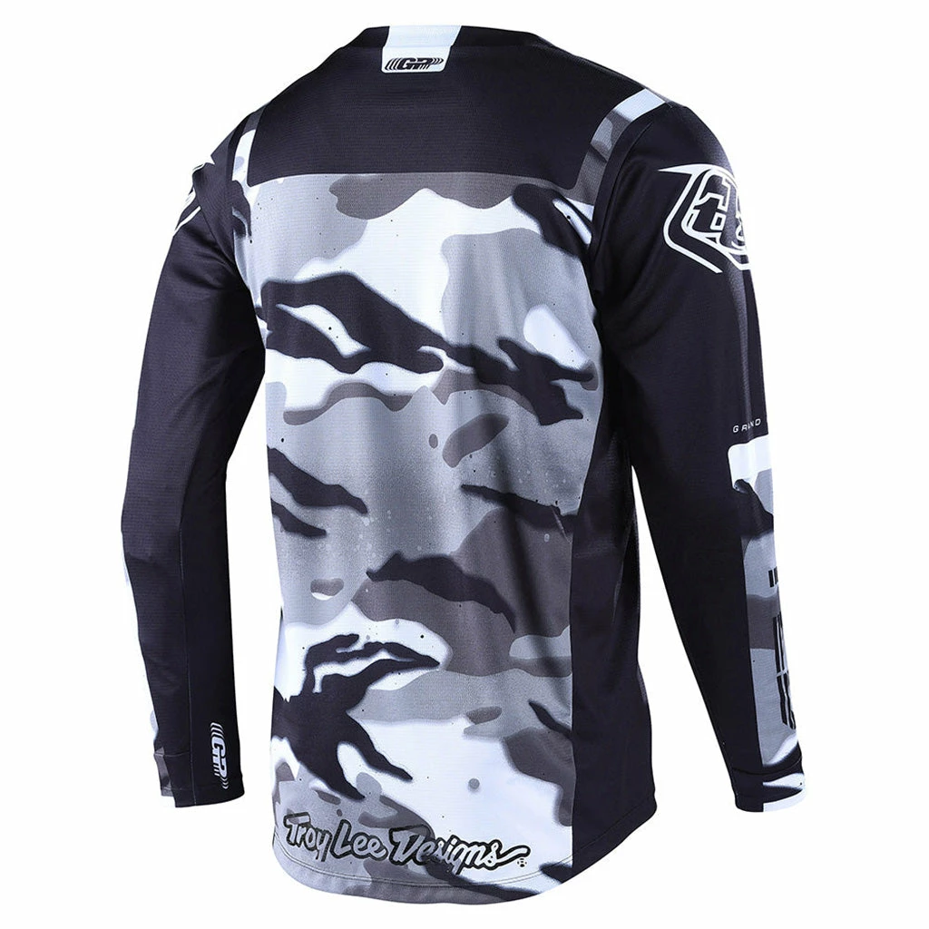 Troy Lee Sprint Brazen Jersey-Camo Gray 2 Troy Lee Sprint Brazen Jersey-Camo Gray