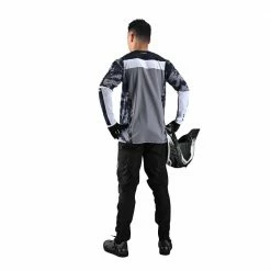 Troy Lee Sprint Dyeno Jersey-Navy/Gray