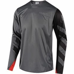Troy Lee Designs Sprint Elite Escape Long Sleeve Jersey-Gray/Black