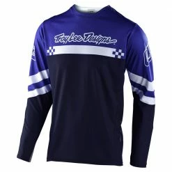 RACE WEAR Troy Lee Sprint Jersey Factory-Royal Blue/White