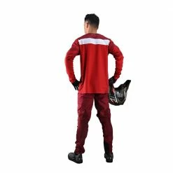 Troy Lee Sprint Pant-Burgundy RACE WEAR