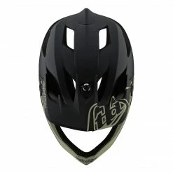 Troy Lee Designs Stage MIPS Helmet-Stealth Black/Stone Gray Helmets