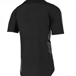 RACE WEAR Troy Lee Youth Skyline SS Jersey-Solid Black