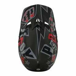 Troy Lee Designs D3 Fiberlite Anarchy Helmet-Olive PROTECTIVE GEAR 5 Troy Lee Designs D3 Fiberlite Anarchy Helmet-Olive PROTECTIVE GEAR