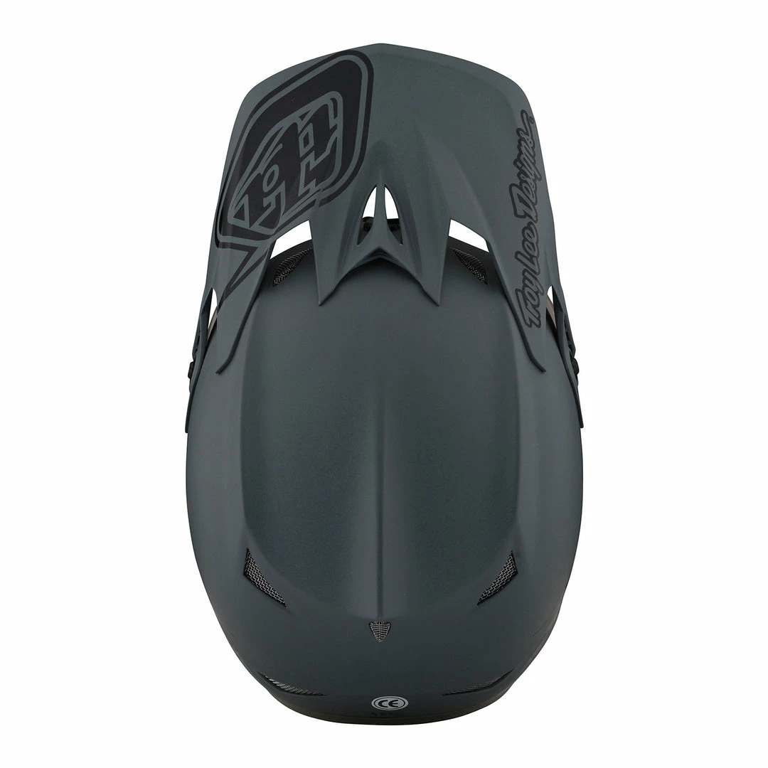 Troy Lee Designs D3 Fiberlite Stealth Helmet-Gray PROTECTIVE GEAR 3 Troy Lee Designs D3 Fiberlite Stealth Helmet-Gray PROTECTIVE GEAR