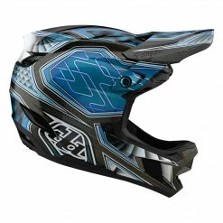 PROTECTIVE GEAR Troy Lee Designs D4 Composite MIPS Low Rider Helmet-Teal