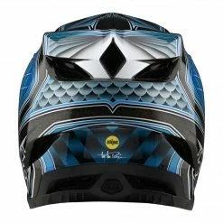 PROTECTIVE GEAR Troy Lee Designs D4 Composite MIPS Low Rider Helmet-Teal