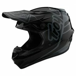 PROTECTIVE GEAR Troy Lee Designs GP Silhouette Helmet-Black/Gray