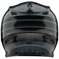 PROTECTIVE GEAR Troy Lee Designs GP Silhouette Helmet-Black/Gray 7 PROTECTIVE GEAR Troy Lee Designs GP Silhouette Helmet-Black/Gray