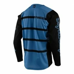 RACE WEAR Troy Lee Skyline Diffuze LS Jersey-Blue Bird/Black