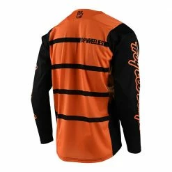 Troy Lee Skyline Diffuze LS Jersey-Tangelo/Black