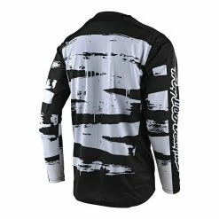 RACE WEAR Troy Lee Sprint Brushed Jersey-Black/White