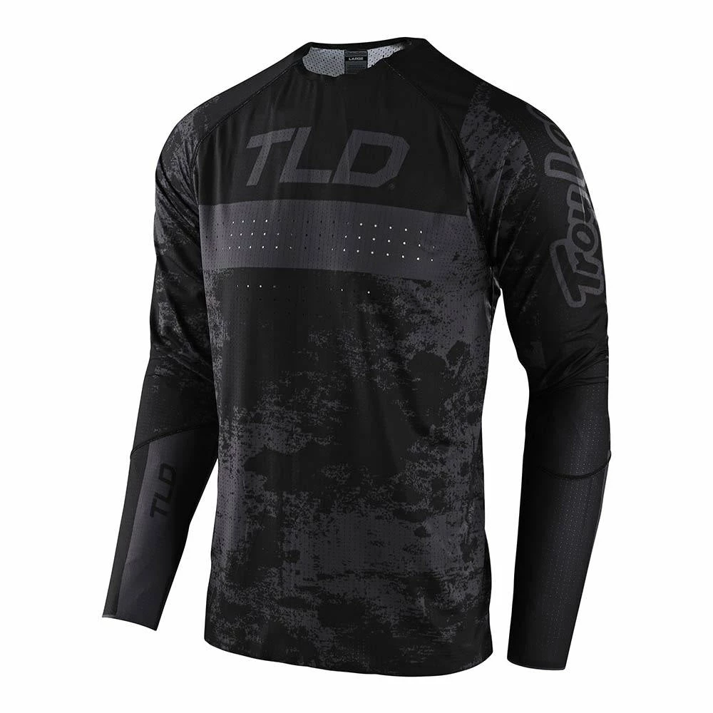 Troy Lee Sprint Ultra Grime Jersey-Black 1 Troy Lee Sprint Ultra Grime Jersey-Black
