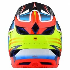 Troy Lee Designs D4 Carbon Lines BMX Helmet-Black/Red 7 Troy Lee Designs D4 Carbon Lines BMX Helmet-Black/Red