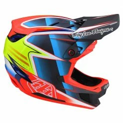 Troy Lee Designs D4 Carbon Lines BMX Helmet-Black/Red 8 Troy Lee Designs D4 Carbon Lines BMX Helmet-Black/Red