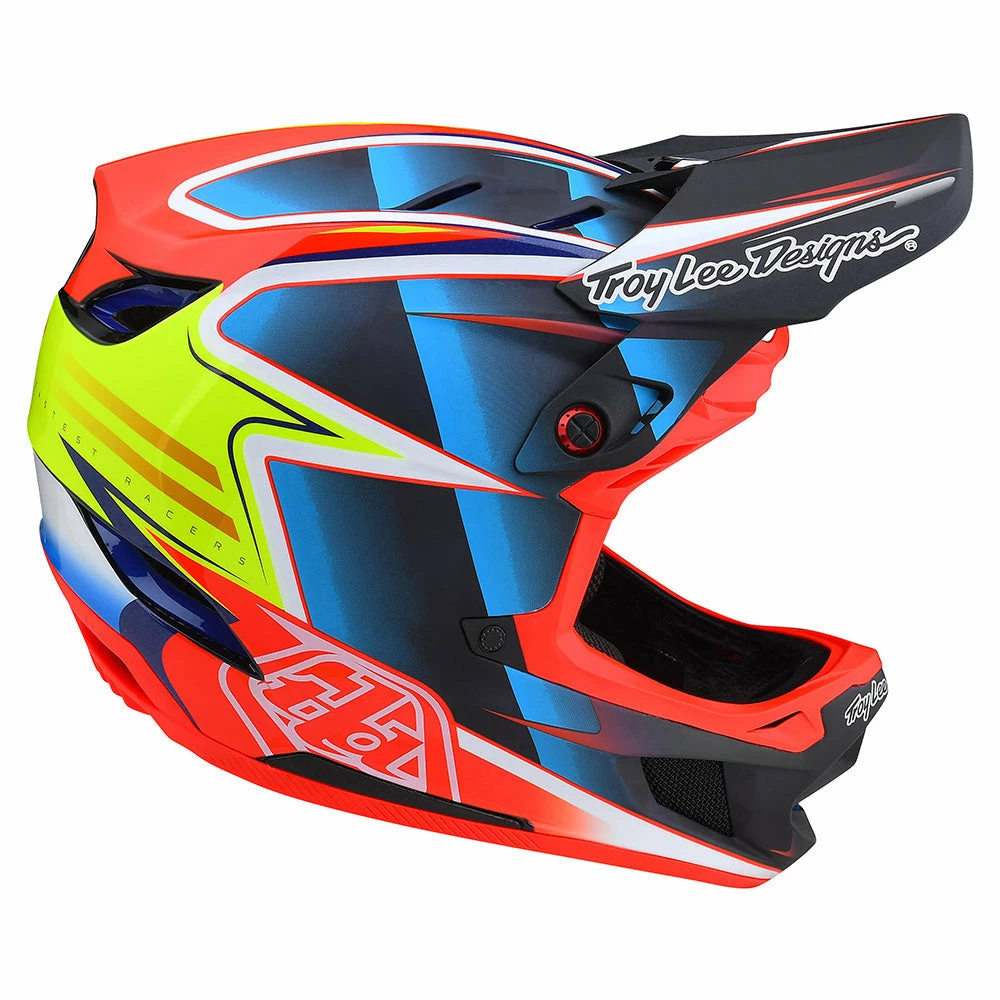 Troy Lee Designs D4 Carbon Lines BMX Helmet-Black/Red 4 Troy Lee Designs D4 Carbon Lines BMX Helmet-Black/Red