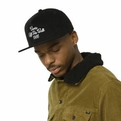 Vans 66 Champs Snapback Hat-Black APPAREL