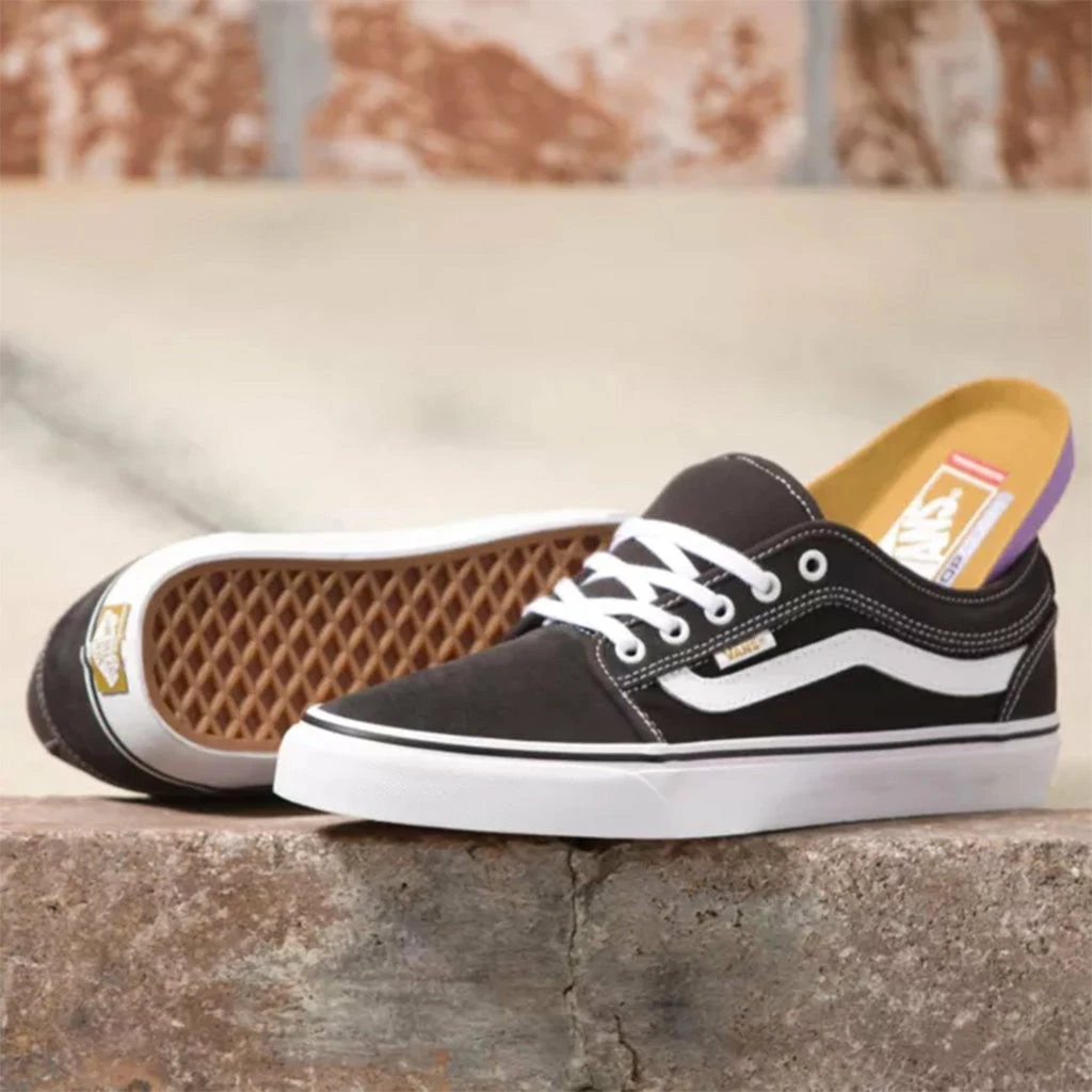 Vans Chukka Low Sidestripe Shoes-Raven/Black 2 Vans Chukka Low Sidestripe Shoes-Raven/Black